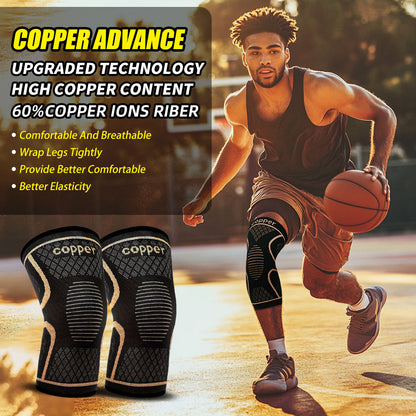 Knee Compression Sleeve Pair