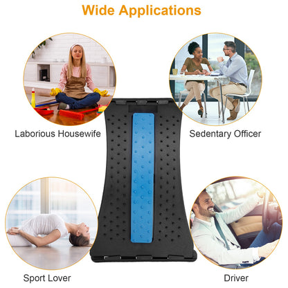 Adjustable Lumbar Back Stretcher — 3-Level