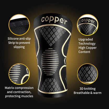 Knee Compression Sleeve Pair