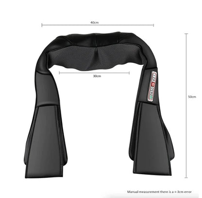 Shiatsu Neck & Back Massager — 8 Rollers
