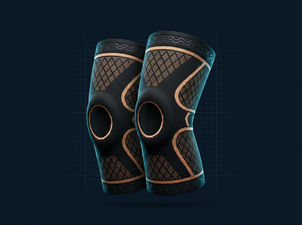 Knee Compression Sleeve Pair