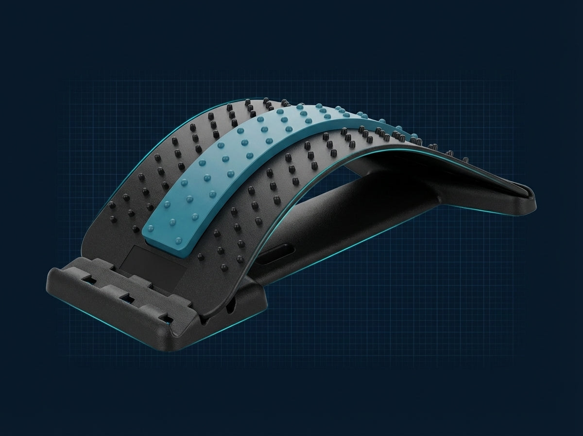 Adjustable Lumbar Back Stretcher — 3-Level